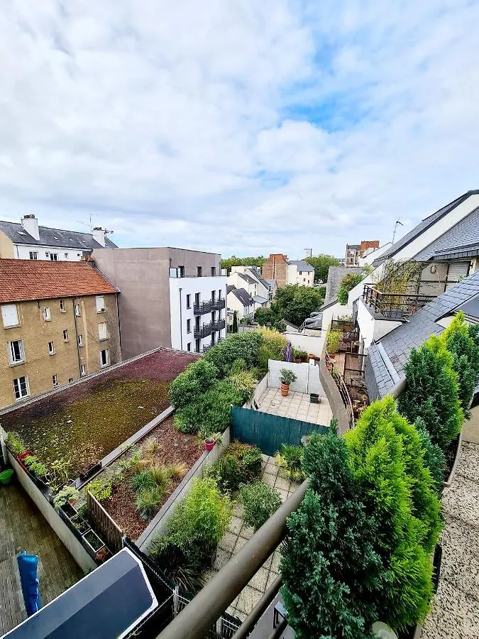 Chambre Avec Terrasse Privative Rennes 0*,